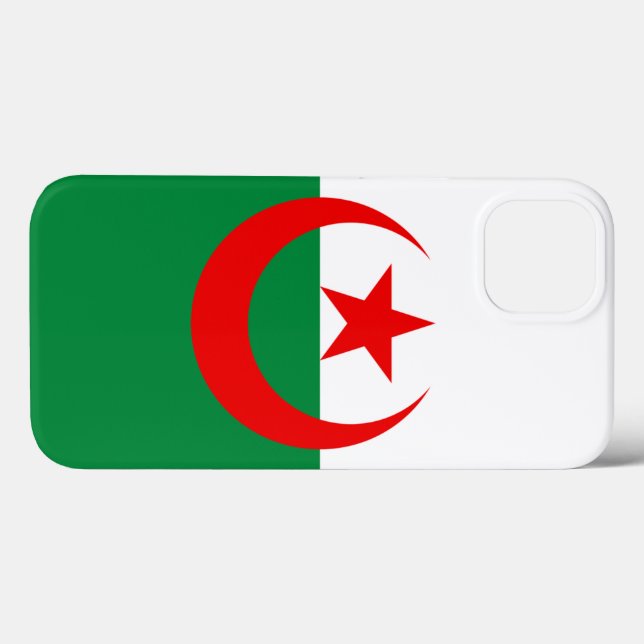 Bandeira da Argélia (Verso (horizontal))