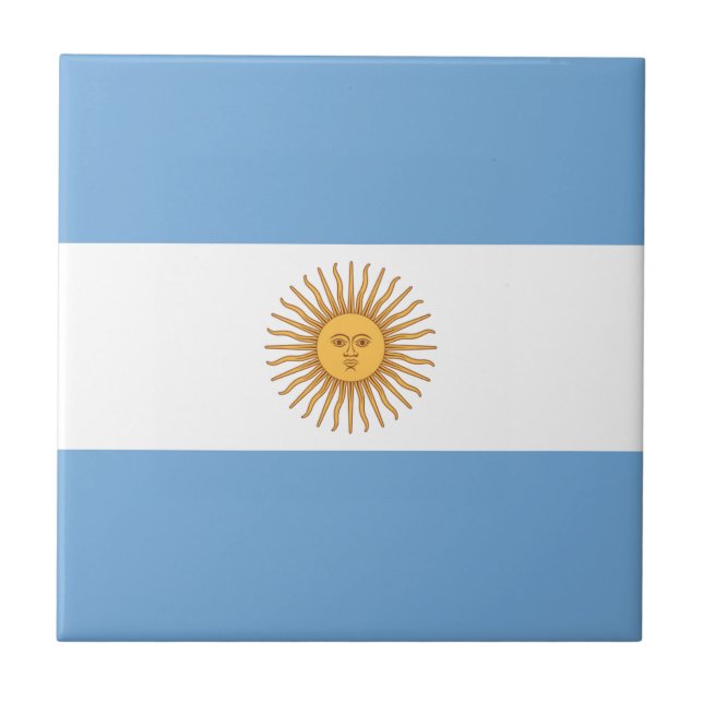 Bandeira da Argentina (Frente)