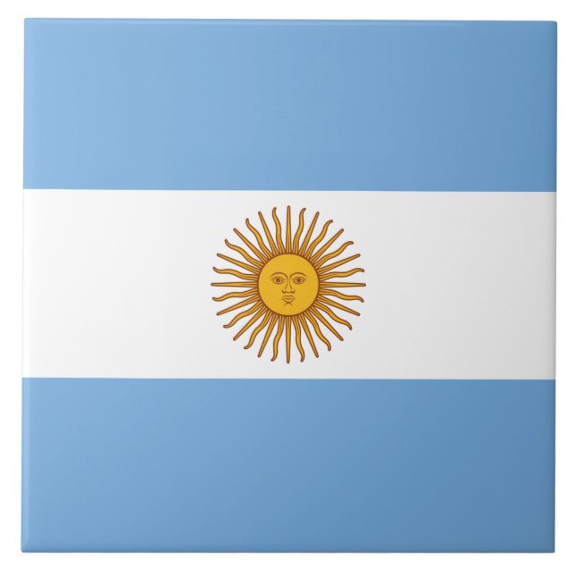 Bandeira da Argentina (Frente)