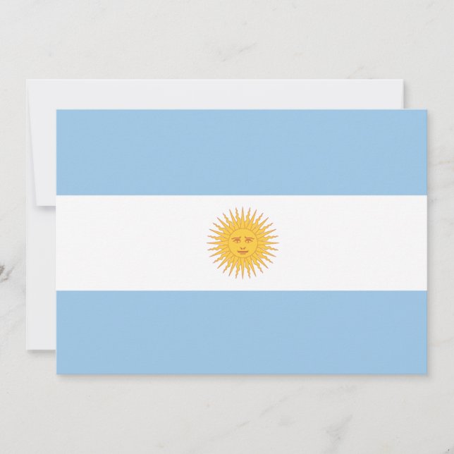 Bandeira da Argentina (Frente)