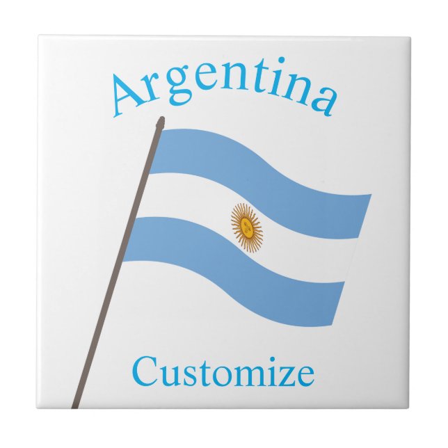 Bandeira da Argentina Thunder_Cove (Frente)