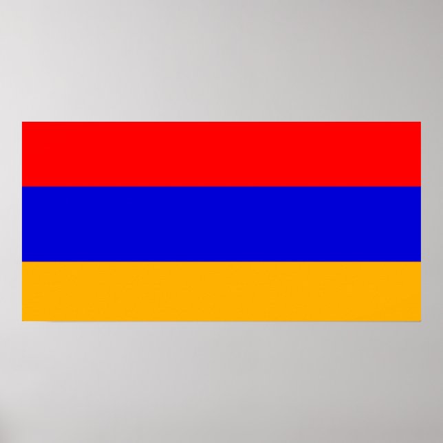 Bandeira da Armênia - Poster (Frente)