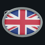bandeira da bandeira da União bcnt<br><div class="desc">Union Jack Flag Belt Buckle Design © Trinkets and Things 2017 - AHP Design. Todos os Direitos Reservados. 030417</div>