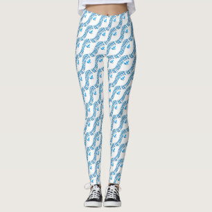Bandeira da Baviera Cores Cute Oktoberfest Legging