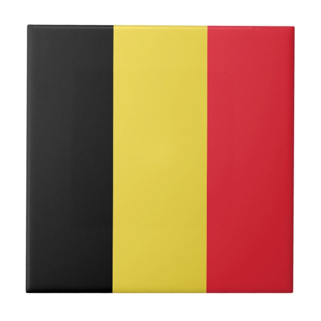 Bandeira da Bélgica (Frente)