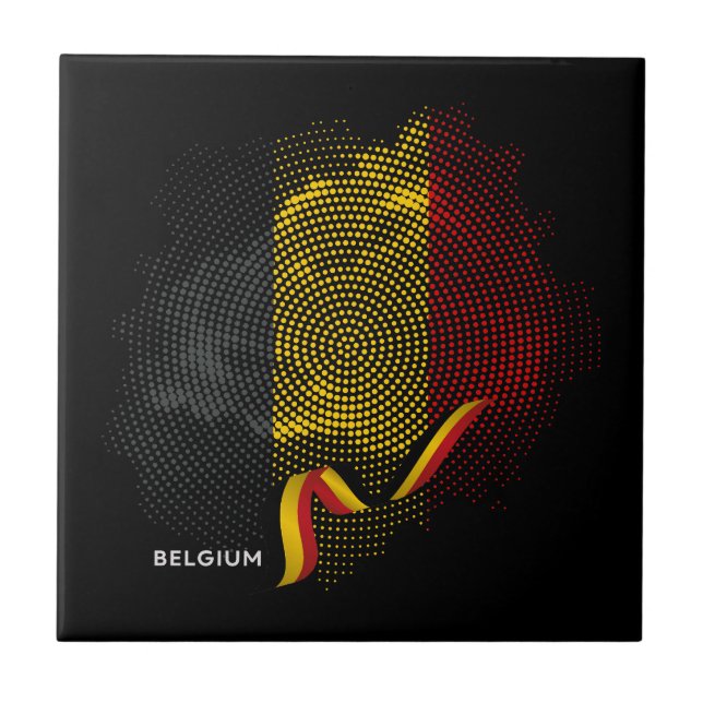 bandeira da Bélgica (Frente)