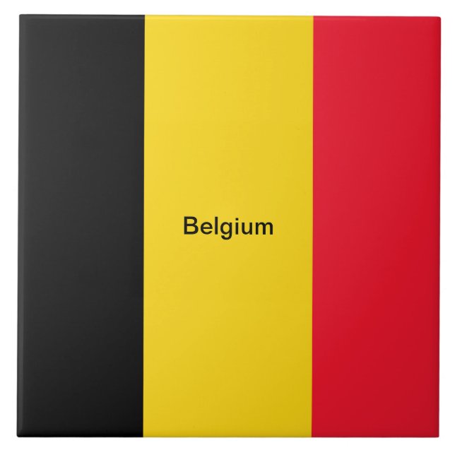 Bandeira da Bélgica (Frente)