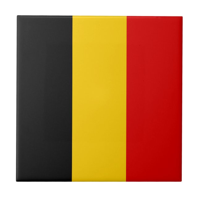 Bandeira da Bélgica (Frente)