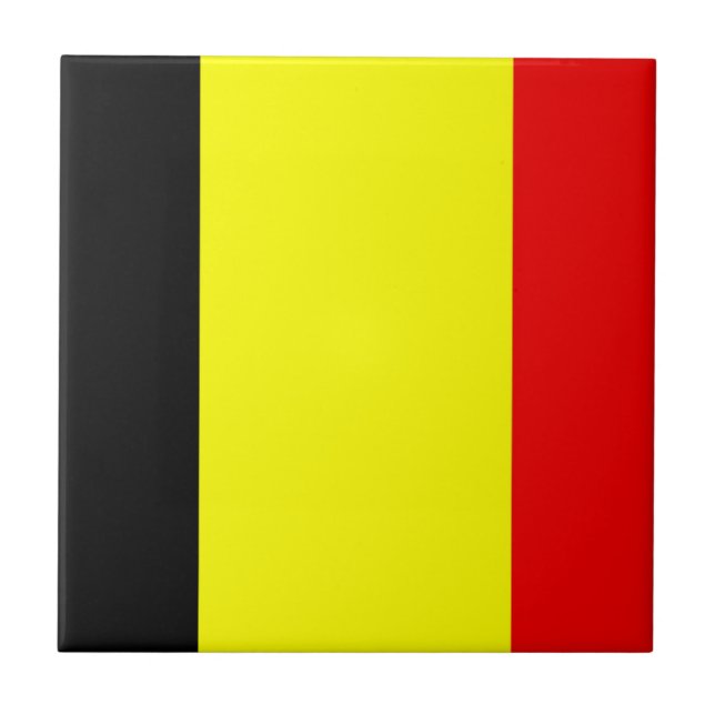 Bandeira da Bélgica (Frente)