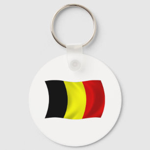 Bandeira da Bélgica Chaveiro