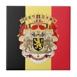 Bandeira da Bélgica & COA