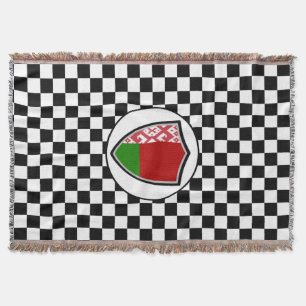 Bandeira da Bielorrússia lança cobertor