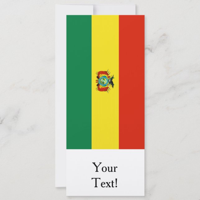 Bandeira da Bolívia (Frente)