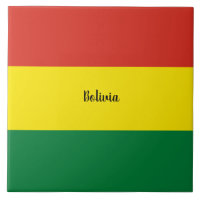 Bandeira da Bolívia, rotulada