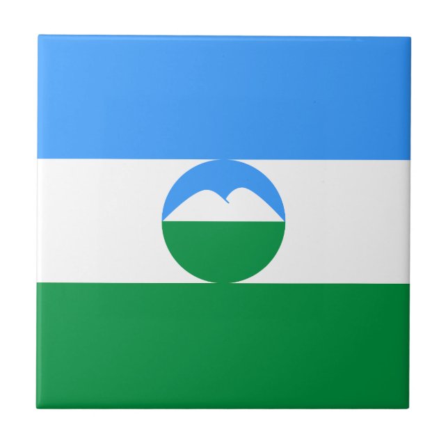 Bandeira da Cabárdia-Balcária (Frente)