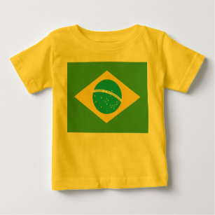 Bandeira da camisa da criança de Brasil