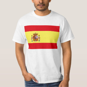Bandeira da camisa da espanha T