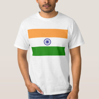 Bandeira da camisa de India T