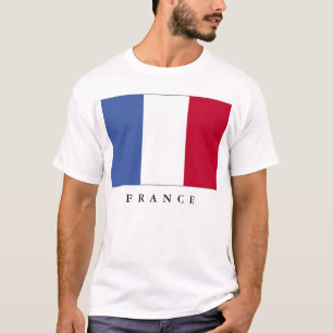 Bandeira da camisa dos homens de France