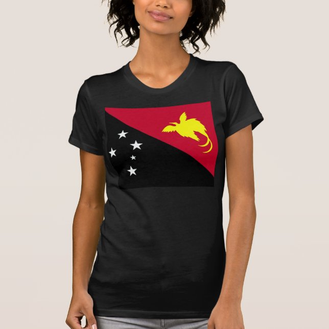 Bandeira da Camisa Papua-Nova Guiné (Frente)