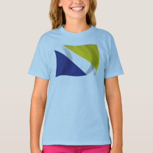 Bandeira da Camiseta da Bandeira do Schleswig do N