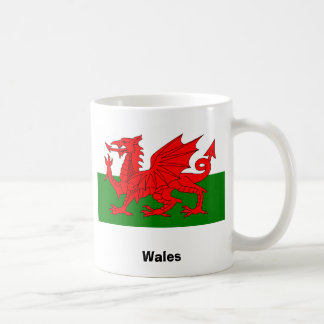 Bandeira da caneca de café de Wales