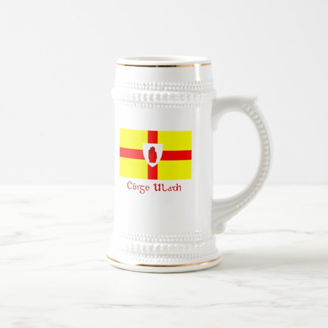 Bandeira da caneca de cerveja de Ulster (Direita)