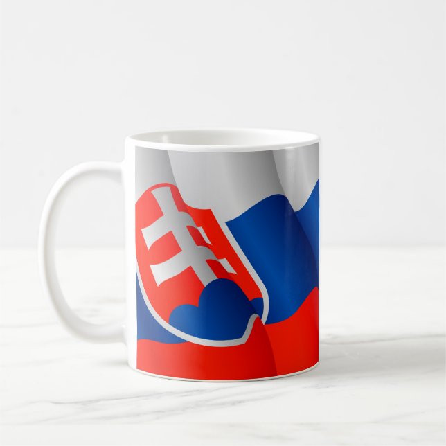 Bandeira da caneca de Slovakia (Esquerda)