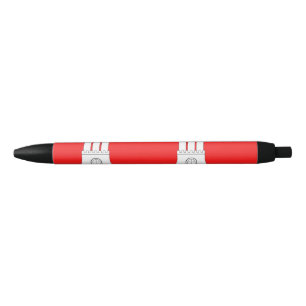 Bandeira da Caneta de tinta preta de Hamburgo