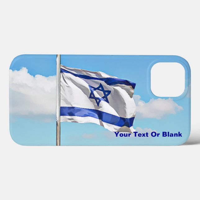 Bandeira Da capas de iphone De Casamento De Israel (Verso (horizontal))