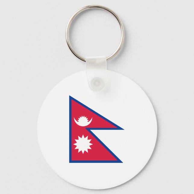 Bandeira da Chaveiro do Nepal (Frente)