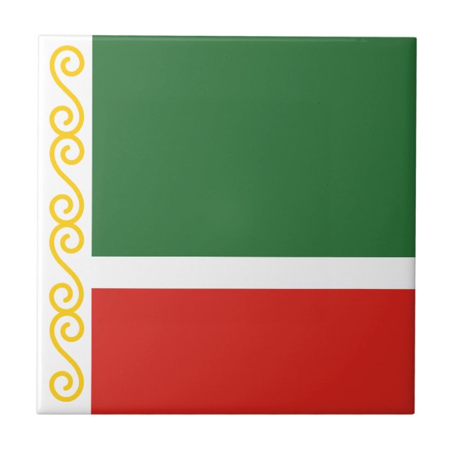 Bandeira da Chechênia (Frente)