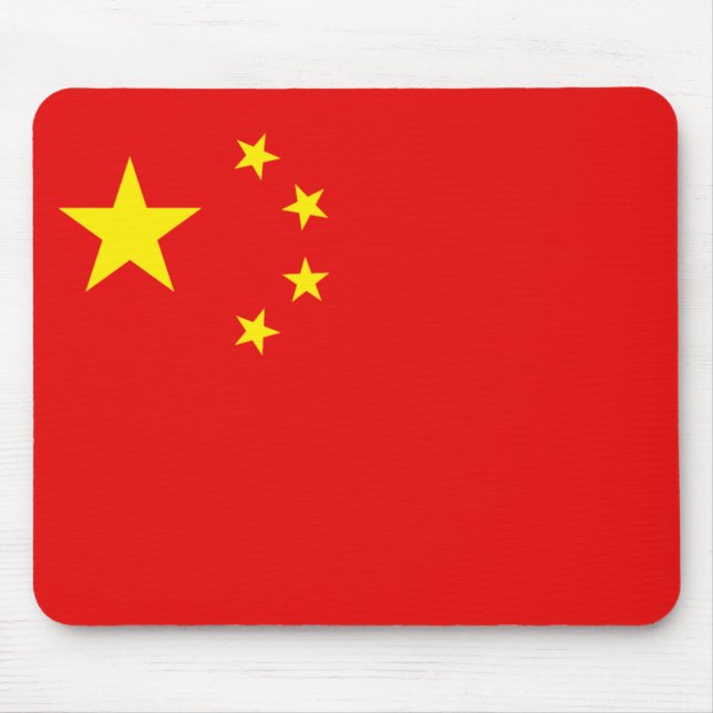 Bandeira da China Mousepad (Frente)