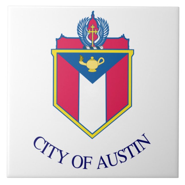 Bandeira da cidade de Austin (Frente)