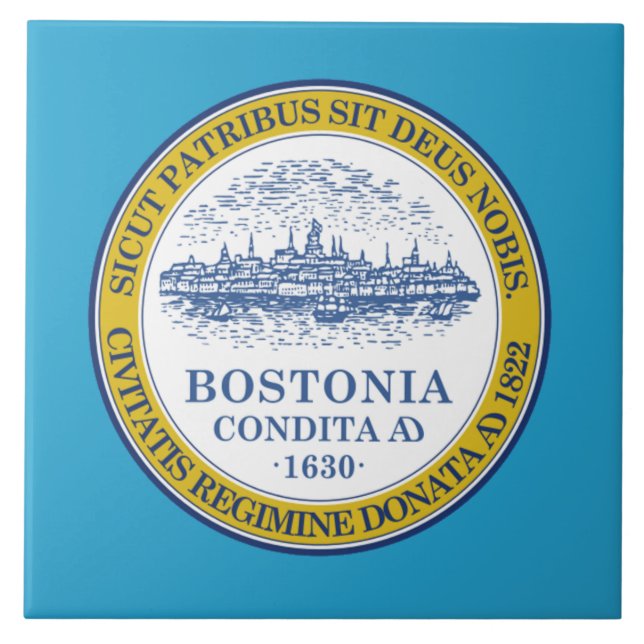 Bandeira da cidade de Boston (Frente)