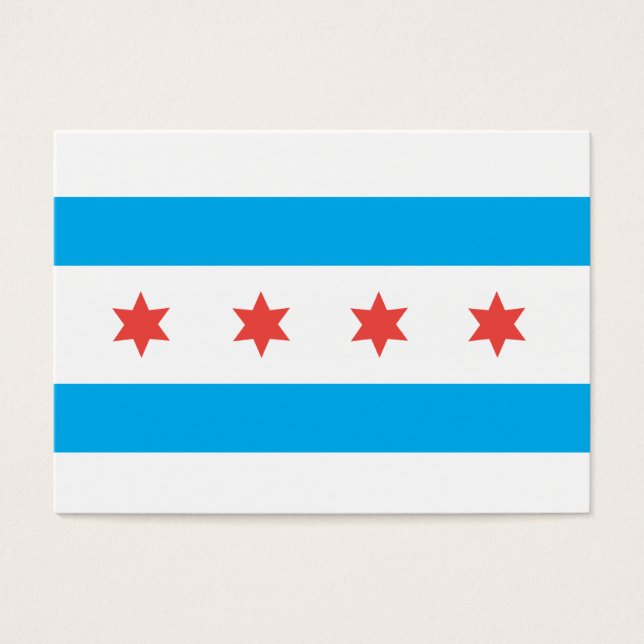 Bandeira da cidade de Chicago (Frente)