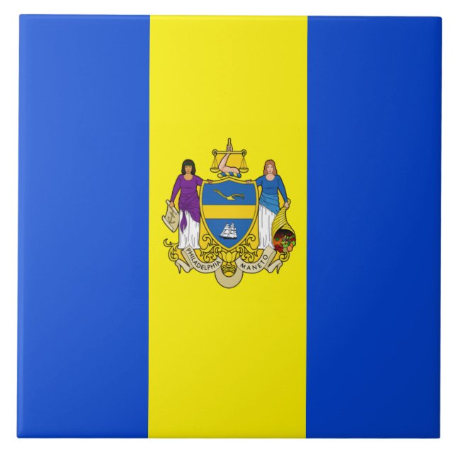 Bandeira da cidade de Filadélfia (Frente)