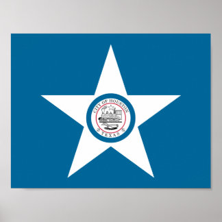 Bandeira da cidade de Houston, Poster do Texas