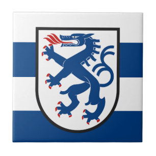 bandeira da cidade de Ingolstadt alemanha símbolo