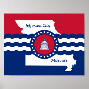 Bandeira da cidade de Jefferson, Poster do Missour