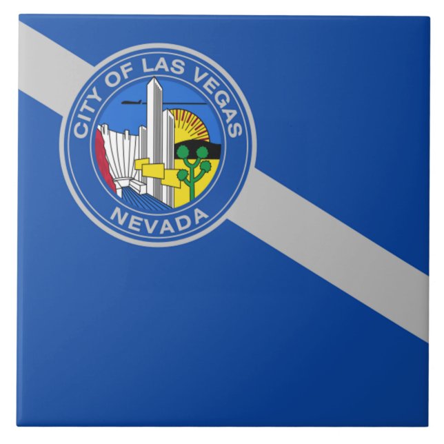 bandeira da cidade de Las Vegas (Frente)