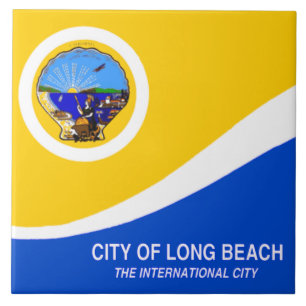 Bandeira da cidade de Long Beach