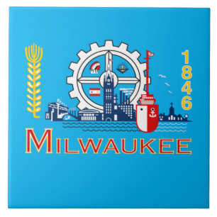 Bandeira da cidade de Milwaukee