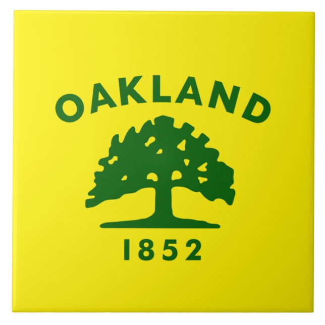 Bandeira da cidade de Oakland (Frente)