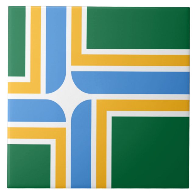 Bandeira da cidade de Portland (Frente)