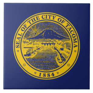 Bandeira da cidade de Tacoma