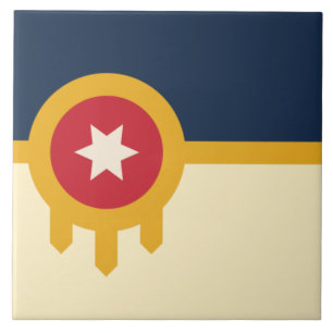 Bandeira da cidade de Tulsa