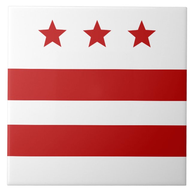 bandeira da cidade de Washington D.C. (Frente)