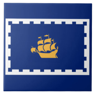 Bandeira da Cidade do Quebec (Québec, Canadá)