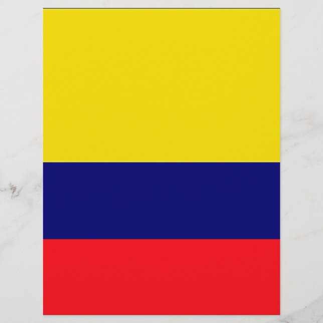 bandeira da Colômbia (Frente)